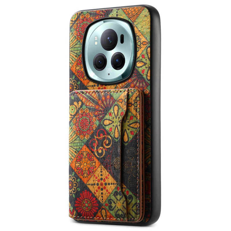 Honor Magic 6 Pro Card Case Floral Design