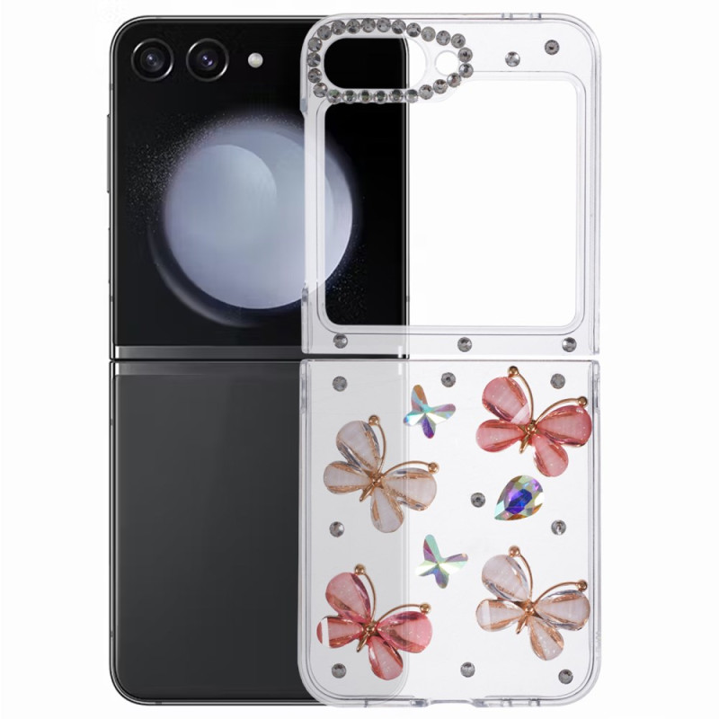 Samsung Galaxy Z Flip 6 Case
 Rhinestone Decoration