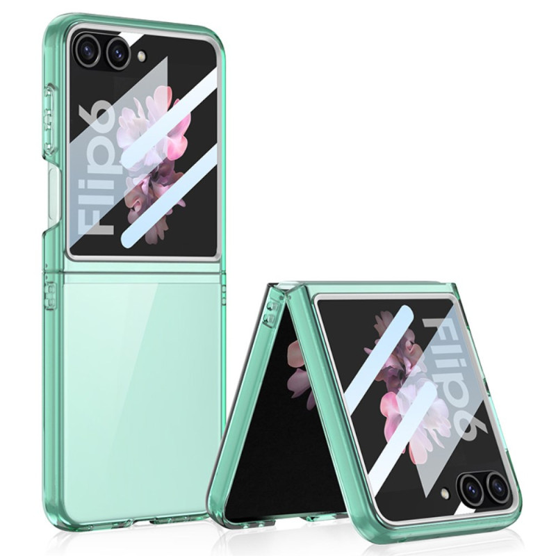 Samsung Galaxy Z Flip 6 Tinted Cover with Tempered Glass Rear Screen Protection