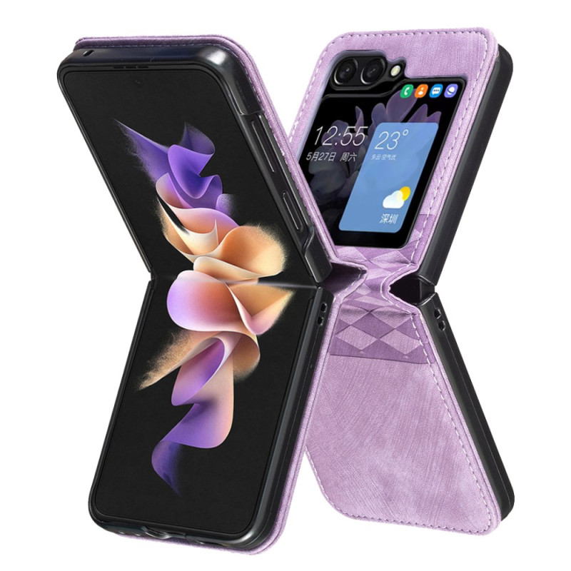 Samsung Galaxy Z Flip 6 Mock Leather Case Frieze