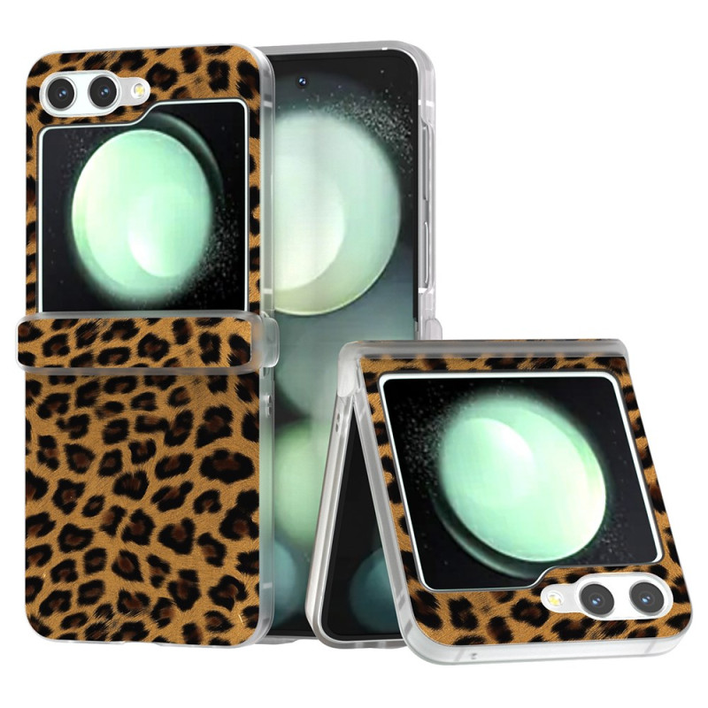 Samsung Galaxy Z Flip 6 Leopard Style Case