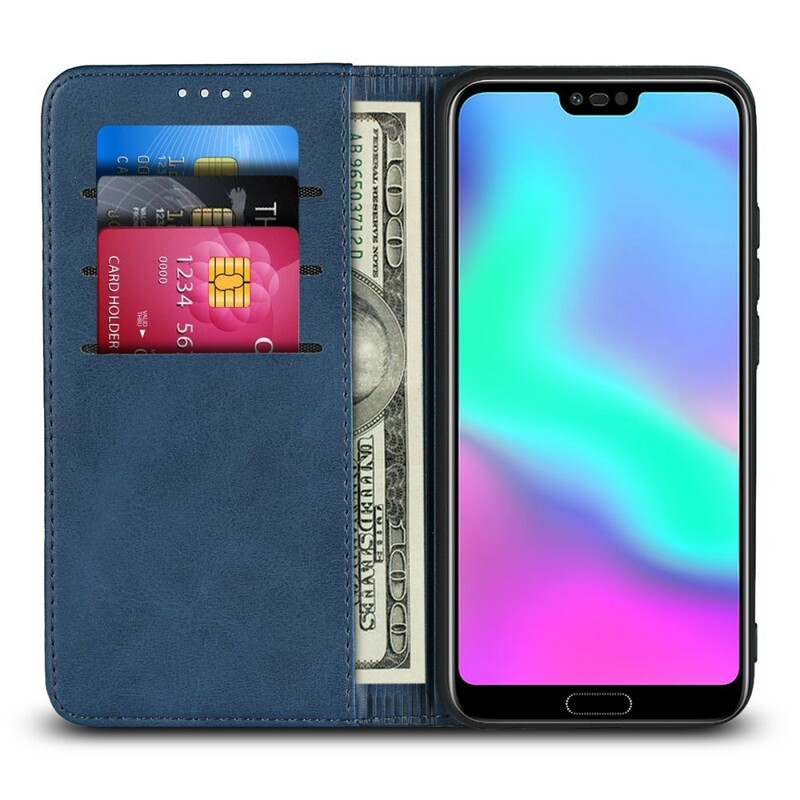 Cover Honor 10 Simili Cuir Ultra