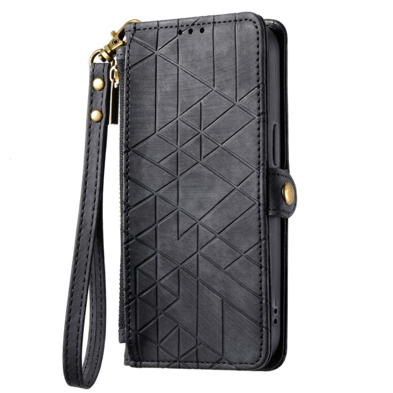 Sony Xperia 1 VI Wallet Case Geometric Patterns