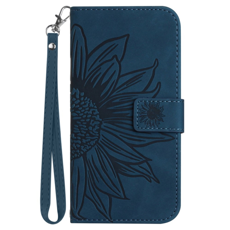 Xiaomi Redmi 13 4G / 13 5G Sunflower Print Lanyard Case