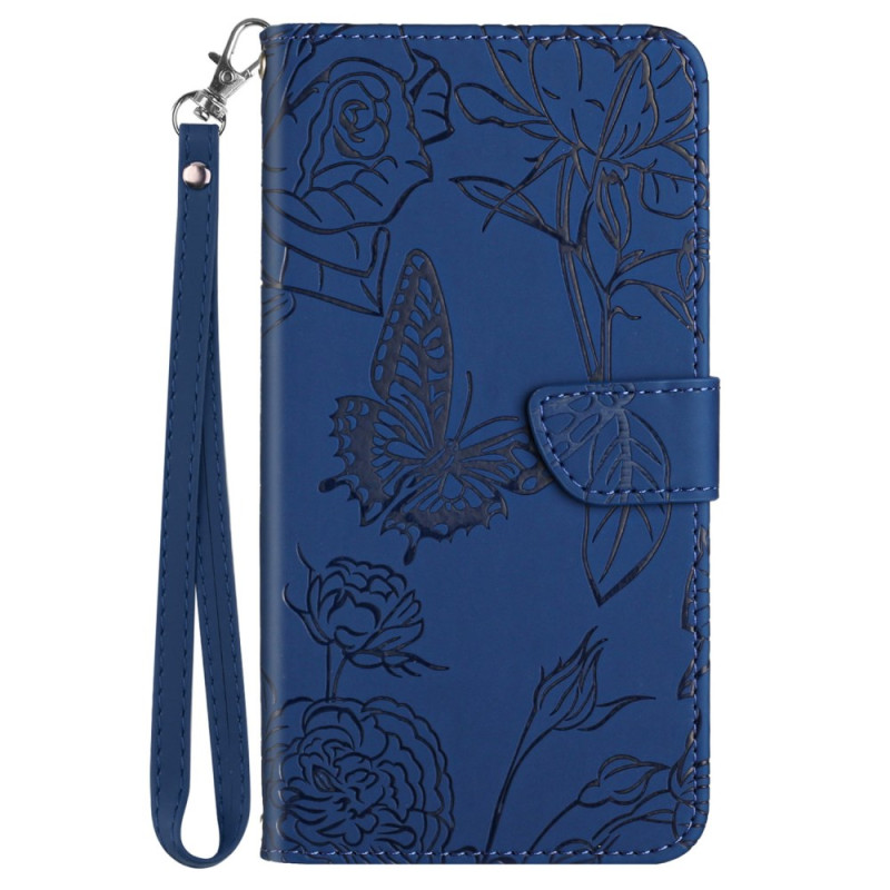 Honor 200 Lanyard Butterfly Print Case