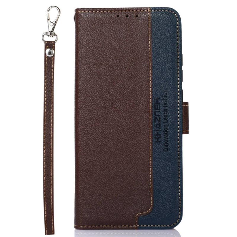 Honor 200 Two-tone Case with RFID Blocking Wallet KHAZNEH