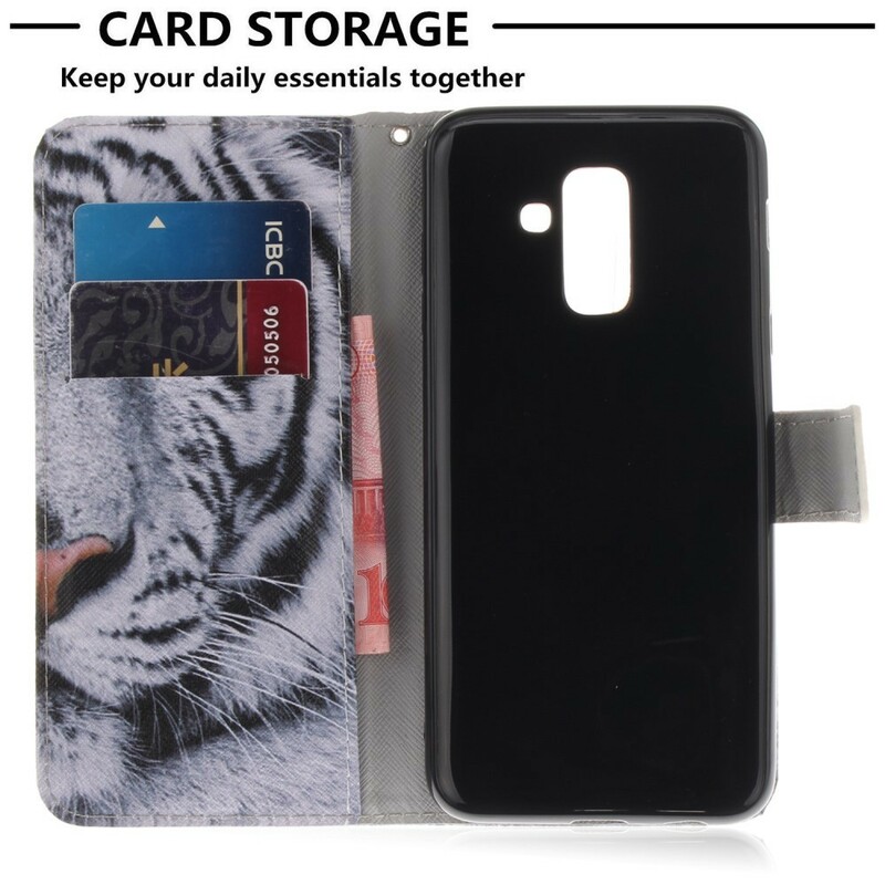 Samsung Galaxy A6 Plus Tiger Face Case