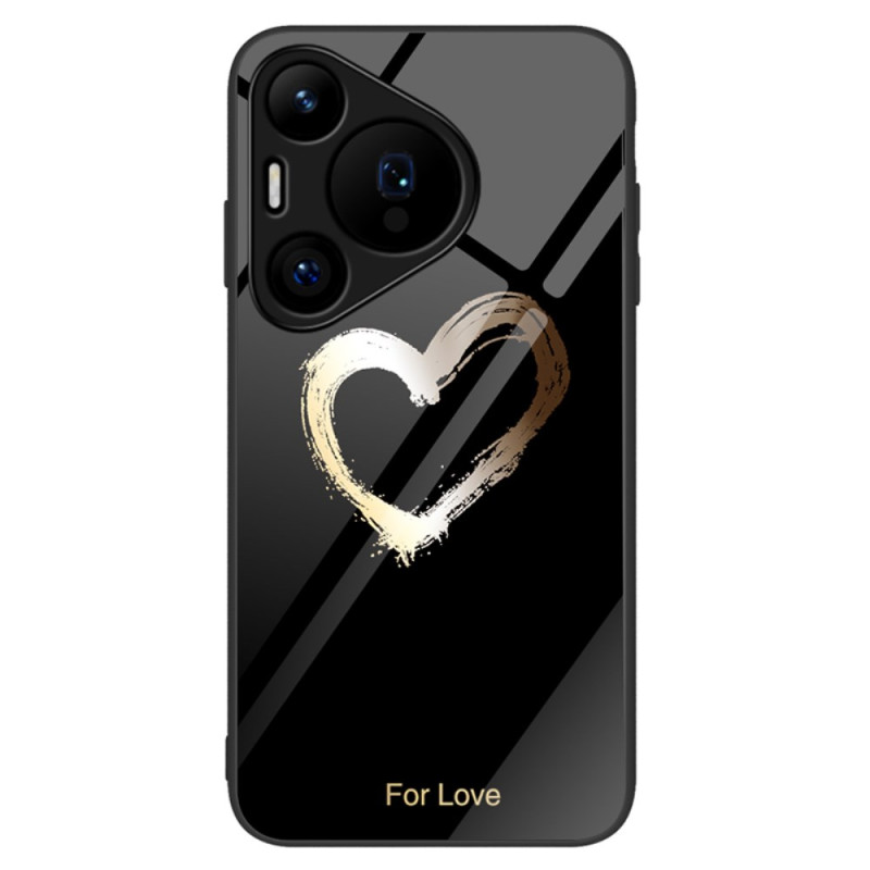 Huawei Pura 70 Hard Cover Glass Heart Black