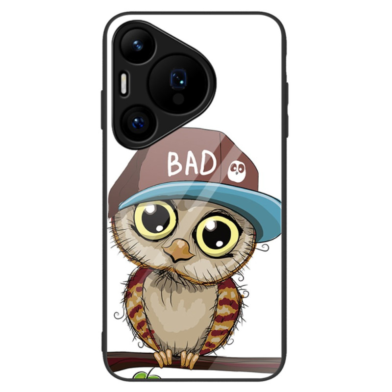 Huawei Pura 70 Tempered Glass Case Bad owl