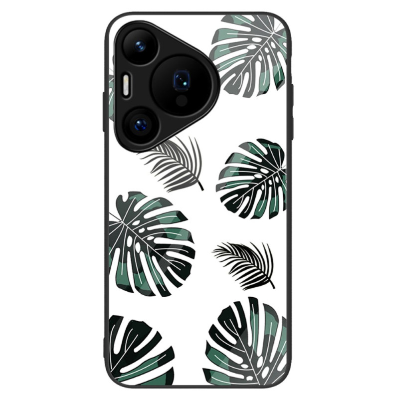 Huawei Pura 70 Tempered Glass Foliage Case