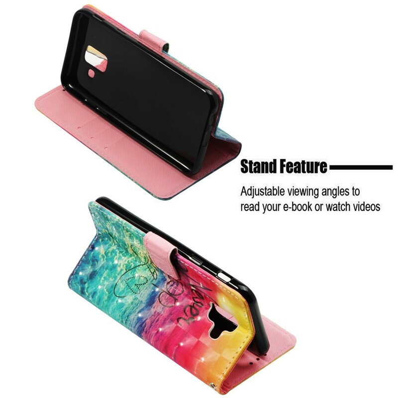 Cover Samsung Galaxy A6 Never Stop Dreaming 3D