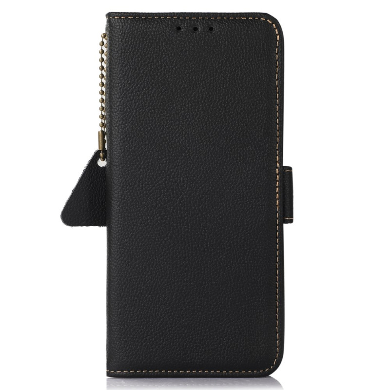 Poco F6 Pro Genuine Leather Case RFID Lock
