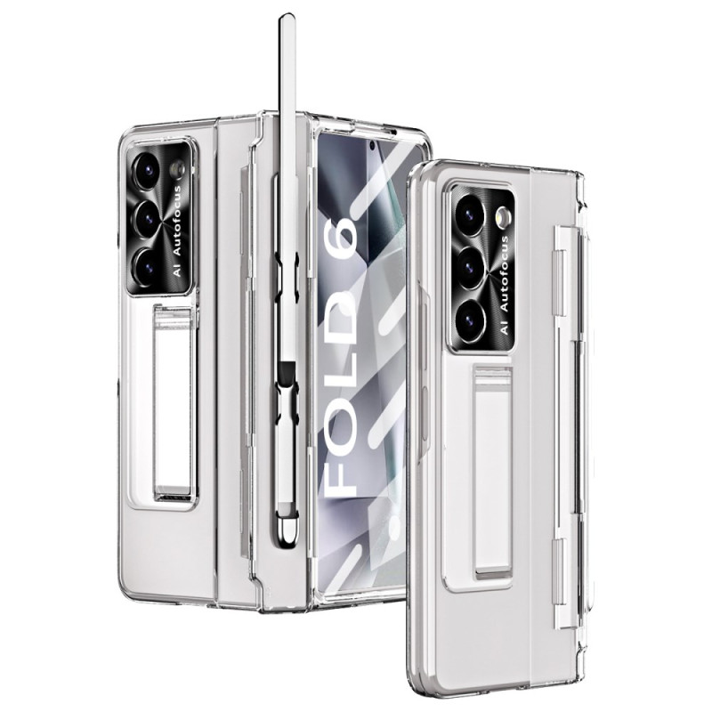 Étui Samsung Galaxy Z Fold 6 Protection Écran en Verre Trempé et Stylet