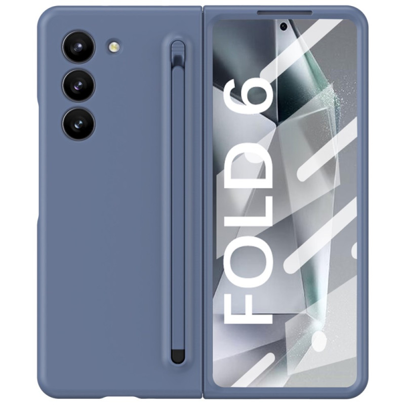 Samsung Galaxy Z Fold 6 Stylus and Tempered Glass Screen Protector Case