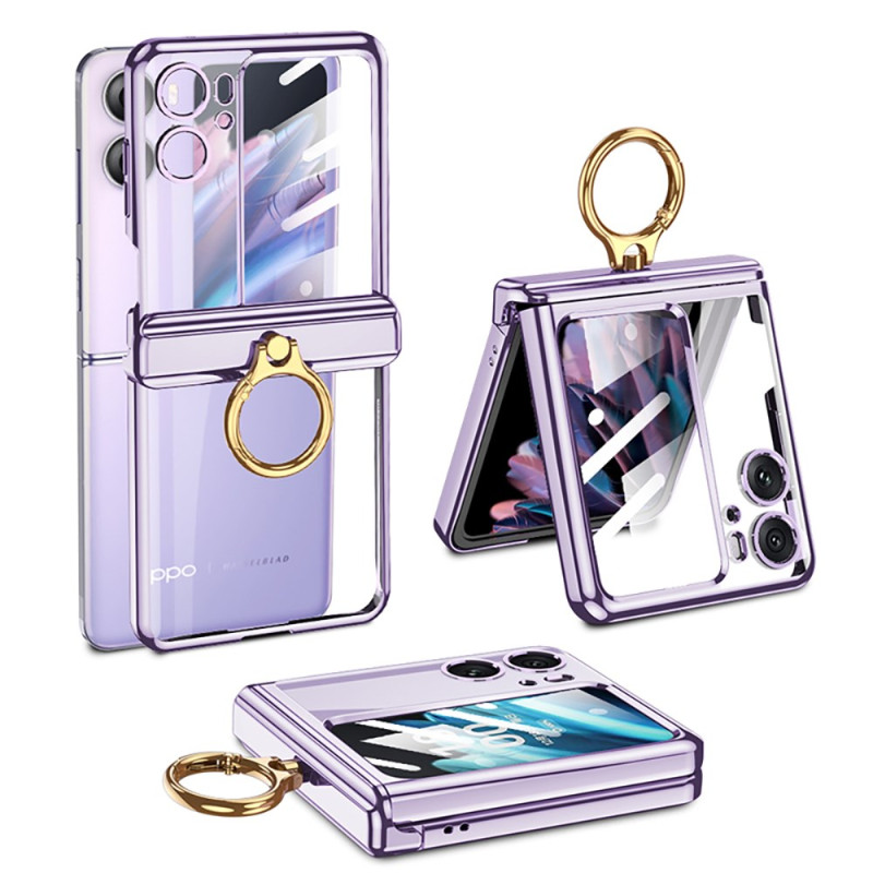 Oppo Find N2 Flip Transparent Case GKK Support Ring