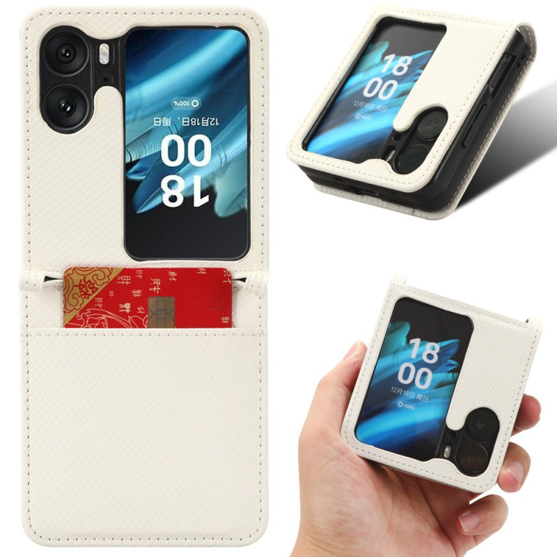 Oppo Find N2 Flip Style Leather Case Card Case