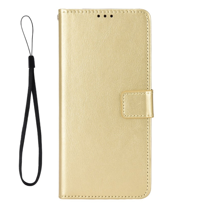 Honor X8a Faux Leather Flashy Strap Case