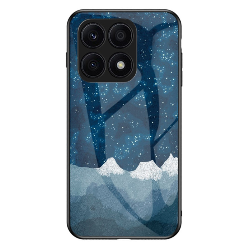 Honor X8a Starry Sky Tempered Glass Case