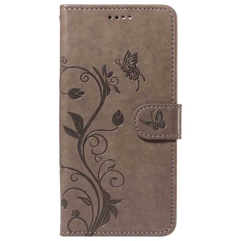 Cover Poco F6 Pro Butterflies and Flowers