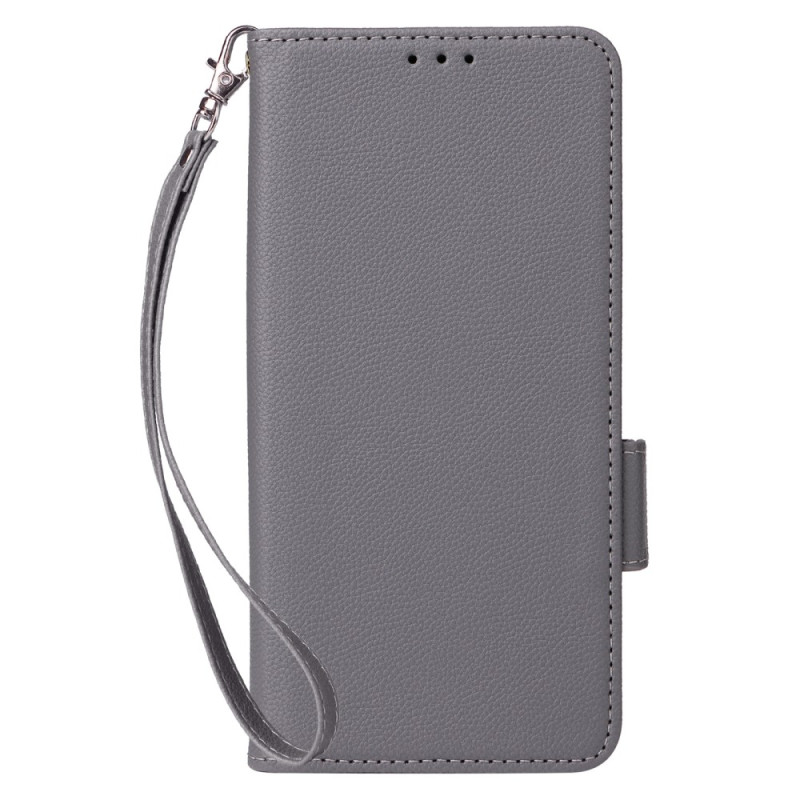 Honor 200 Faux Leather Lychee
 Strap Case