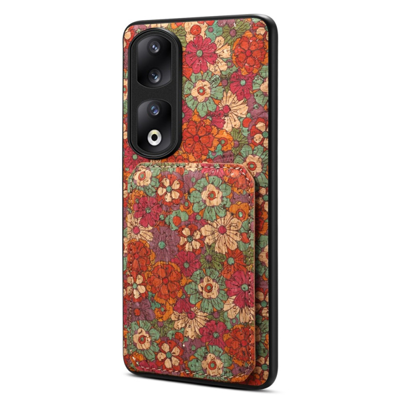 Honor 90 Pro Floral Case Integrated Card Holder