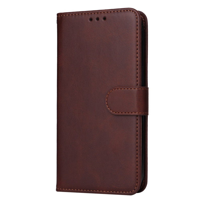 Case for Realme 12 Plus 5G Simulated Leather Plain with Strap