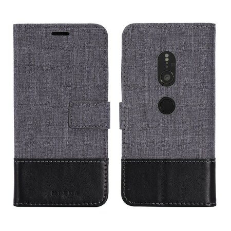 Sony Xperia XZ2 Muxma Fabric and Leather Effect Case