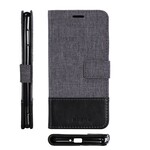 Sony Xperia XZ2 Muxma Fabric and Leather Effect Case