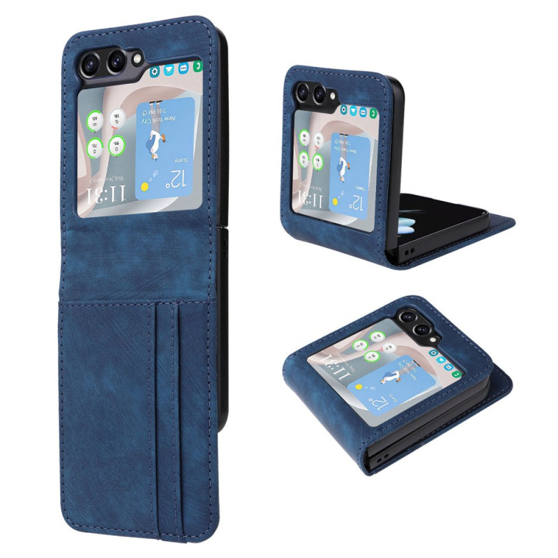 Samsung Galaxy Z Flip 6 Leather Effect Case Card Case