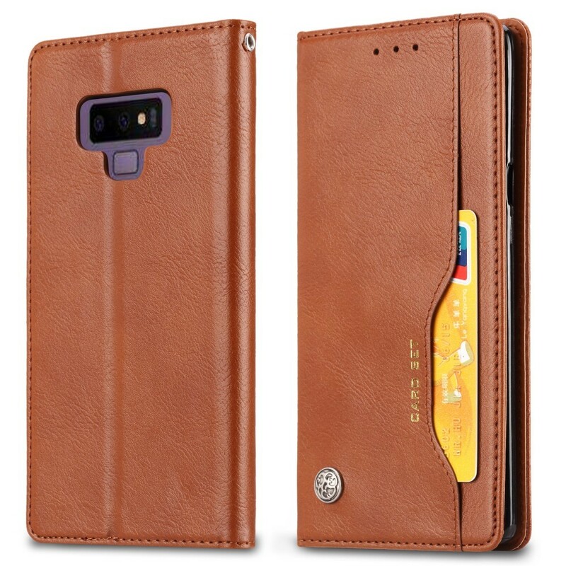 Flip Cover Samsung Galaxy Note 9 Simili Cuir Porte-Cartes