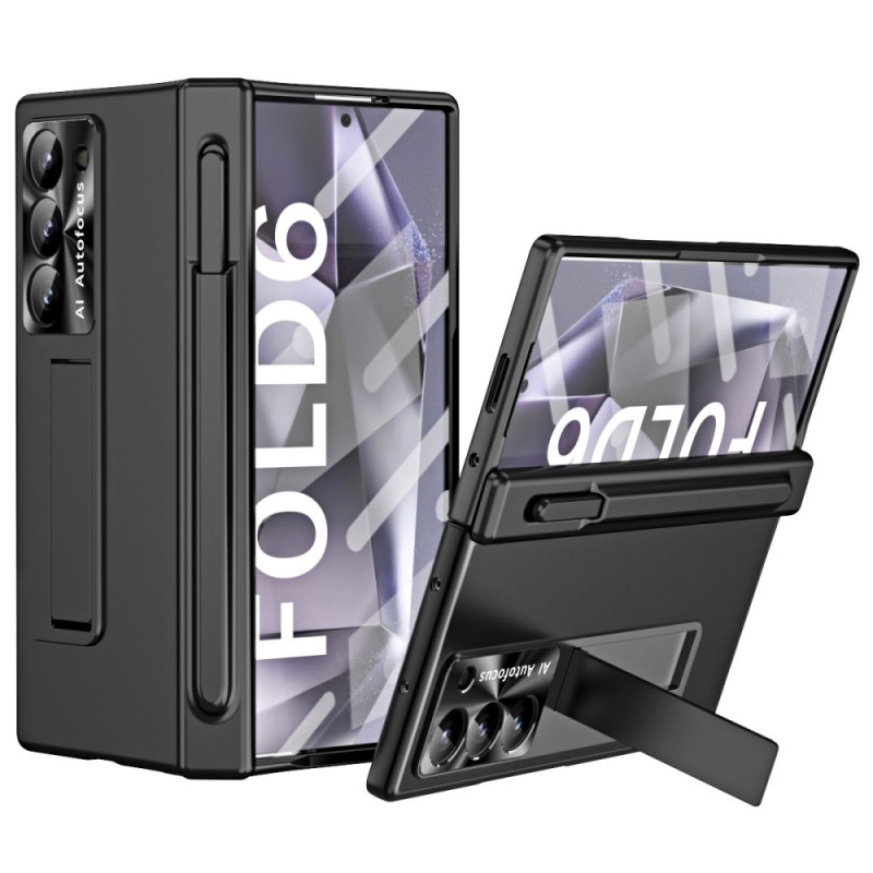 Samsung Galaxy Z Fold 6 Case Integrated Stand and Stylus Holder