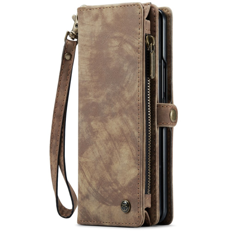 Case Samsung Galaxy Z Fold 6 Wallet Suede Effect CASEME