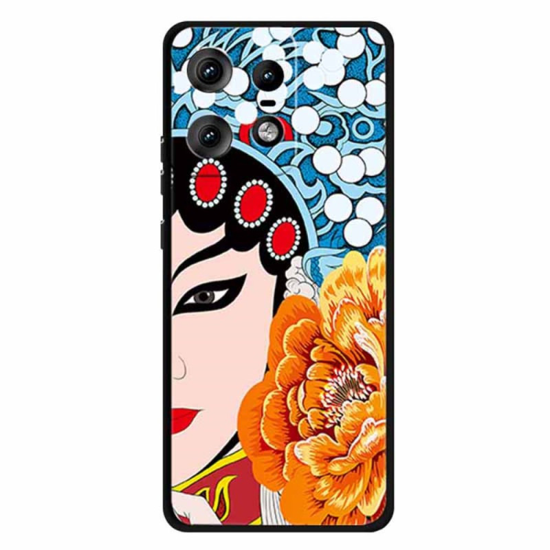 Case Motorola Edge 50 Pro Beijing Opera Face