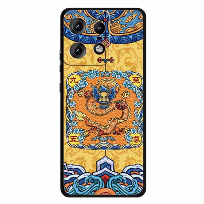 Cover Motorola Edge 50 Pro Emperor and Dragon