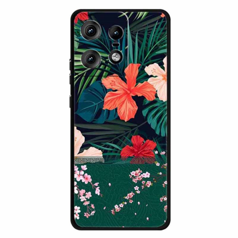 Motorola Edge 50 Pro Case Flowers