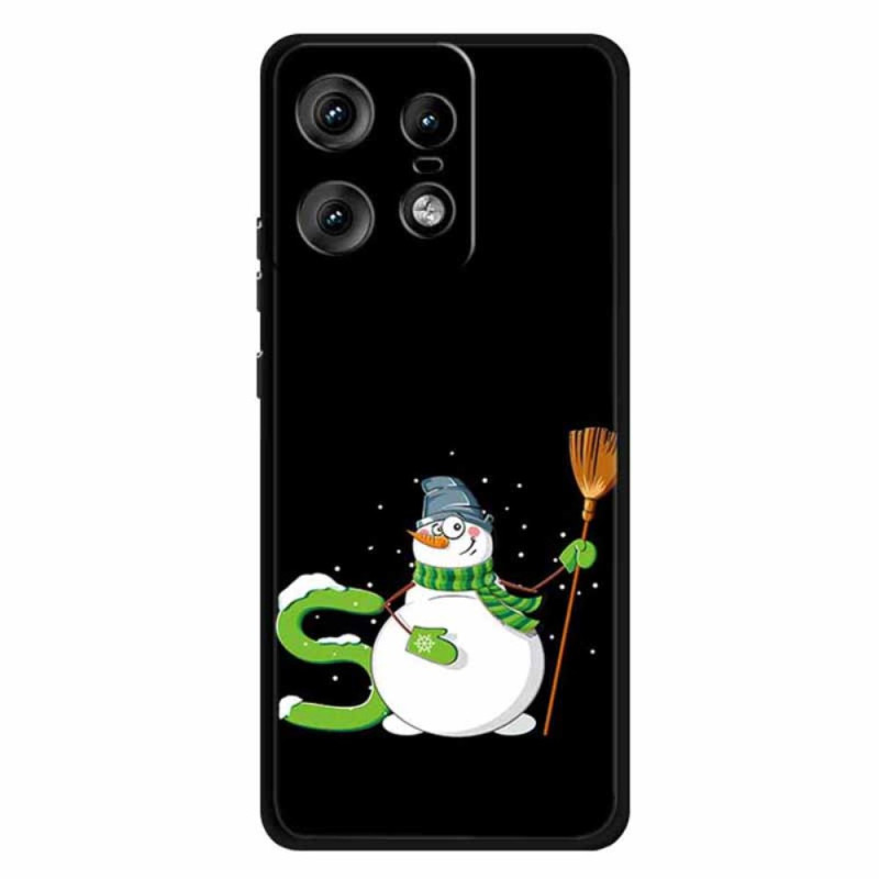 Cover Motorola Edge 50 Pro Snowman