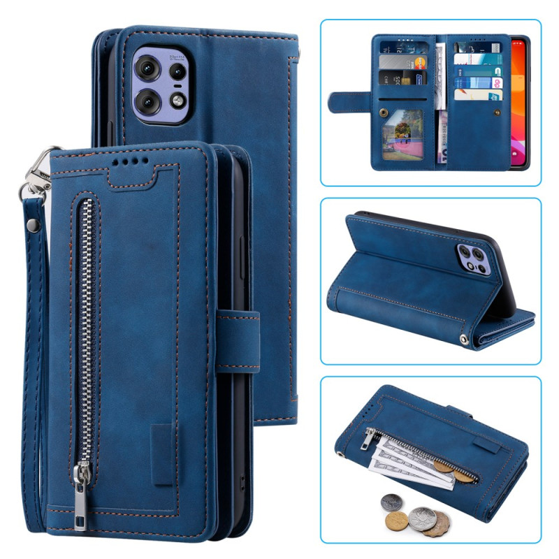 Motorola Edge 50 Pro 9 Card Case with Zipped Pocket