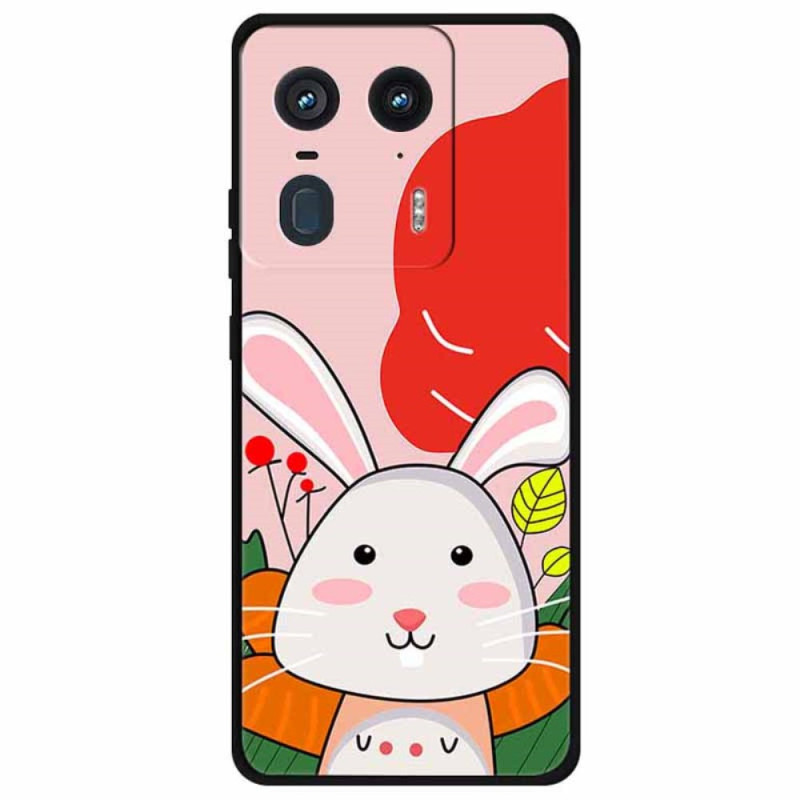 Case Motorola Edge 50 Ultra Little Rabbit White