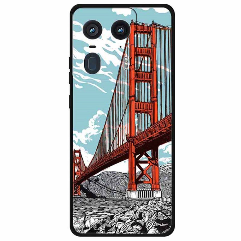 Motorola Edge 50 Ultra Golden Gate Case