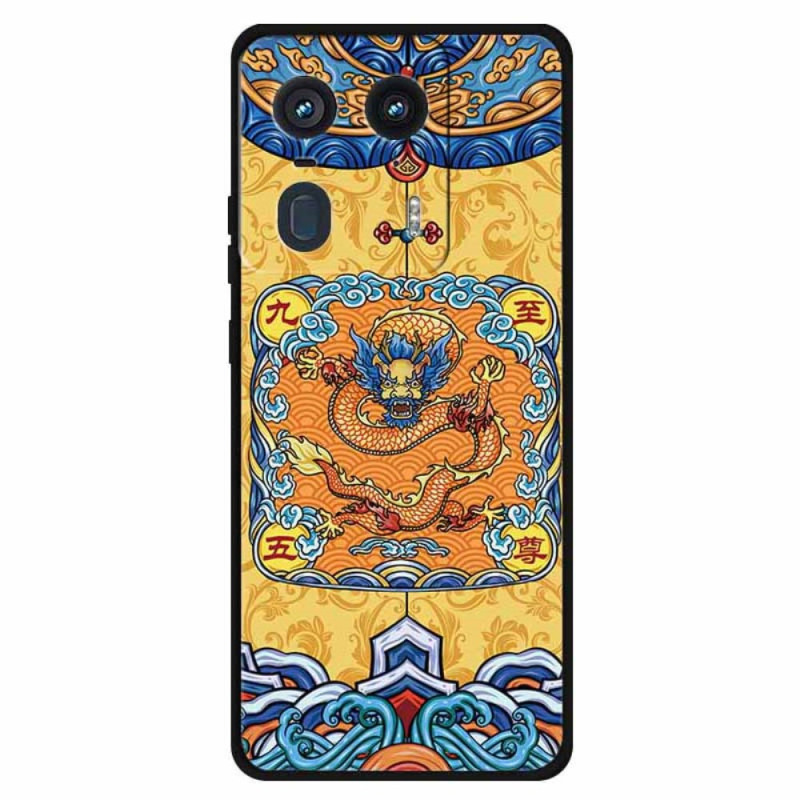 Cover Motorola Edge 50 Ultra Emperor and Dragon