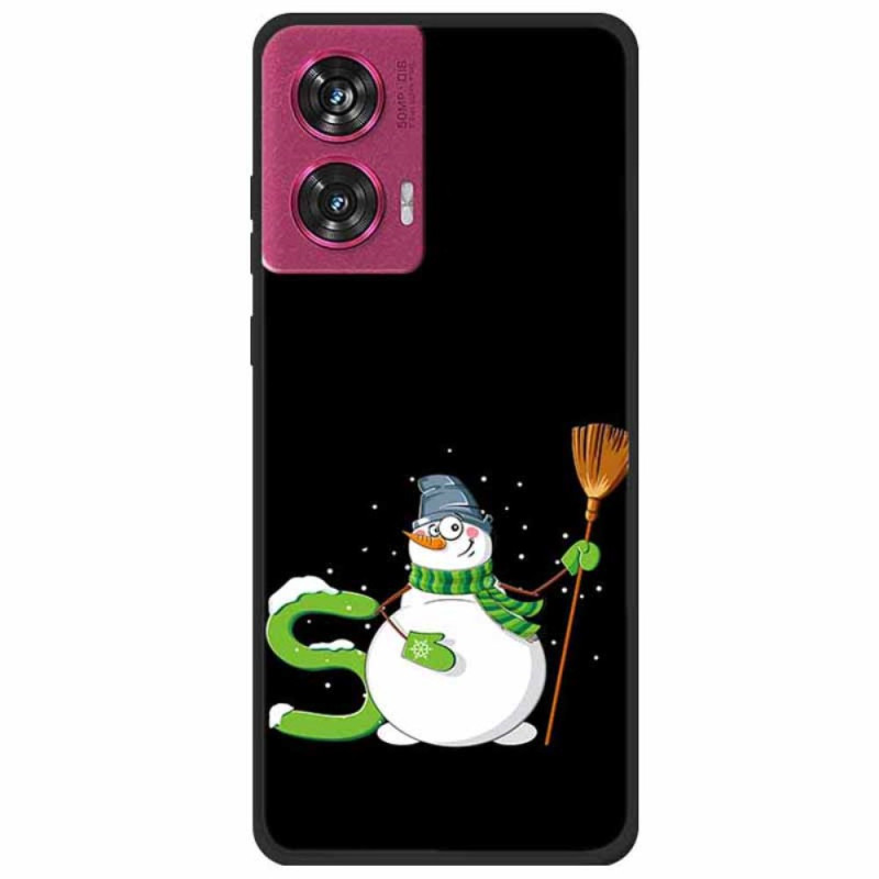 Cover Motorola Edge 50 Fusion Snowman