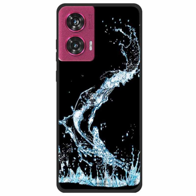 Cover Motorola Edge 50 Fusion Water Drops Blue