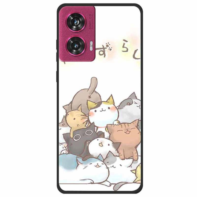 Cover Motorola Edge 50 Fusion Cats