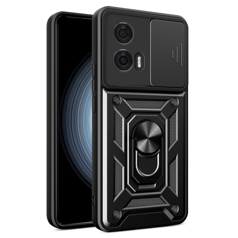 Cover Motorola Edge 50 Fusion 5G Sliding Camera Cover and Mount Ring