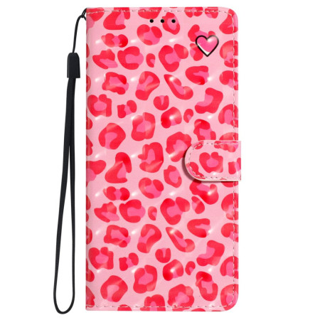 Pink Leopard Print Lanyard...