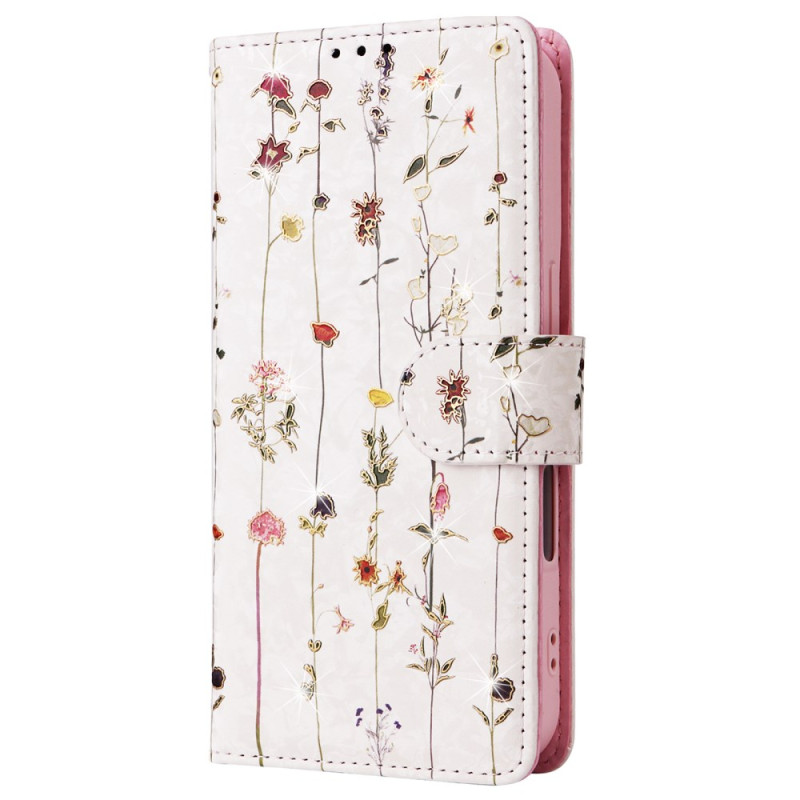 Case iPhone 16 Technology RFID Lock Flowers