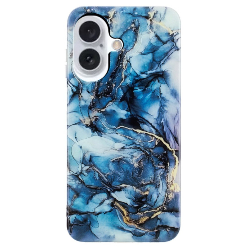 Case iPhone 16 Marbled pattern