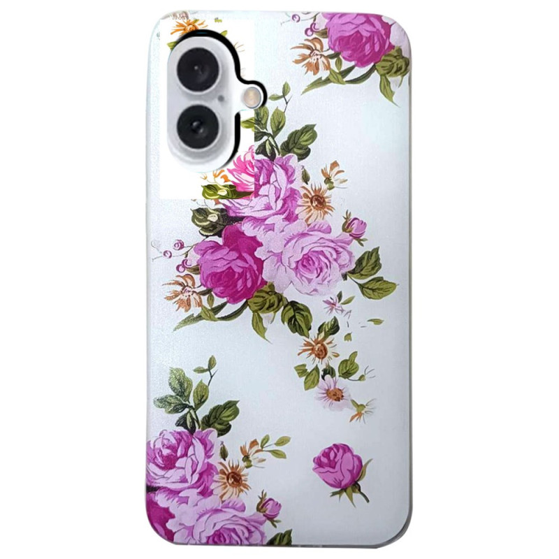 iPhone 16 Pink Flower Case