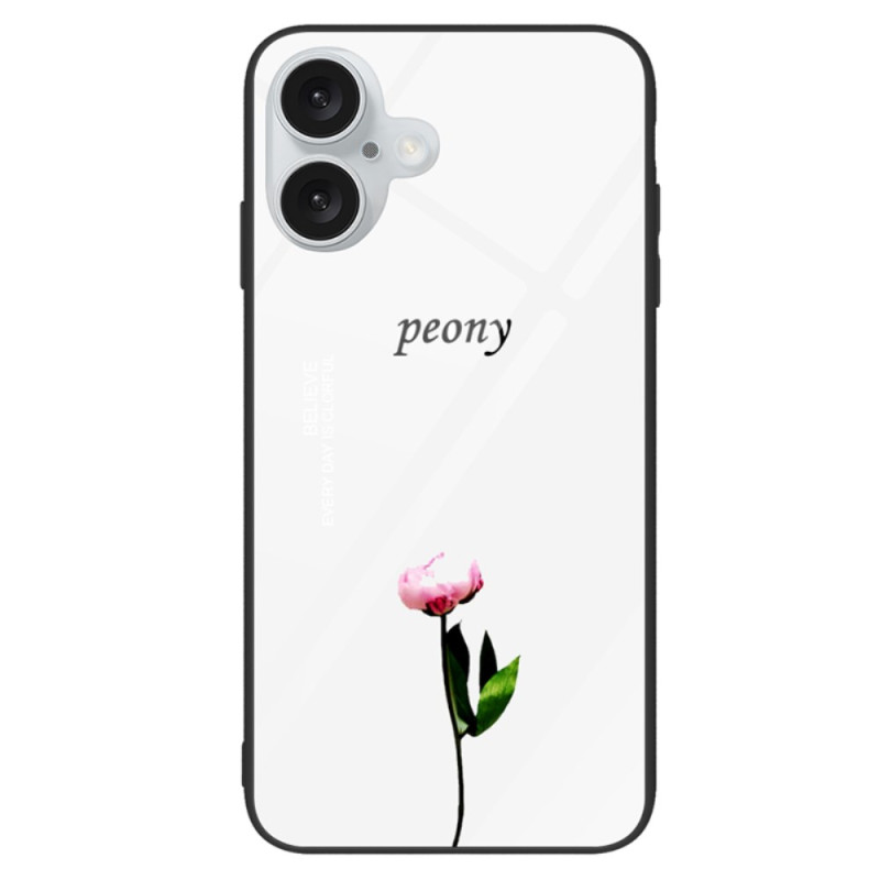 Peony iPhone 16 Hard Case