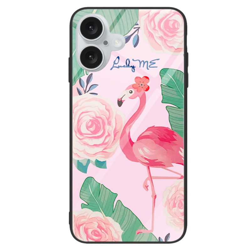 Case iPhone 16 Tempered Glass Bird